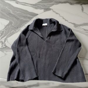 Old Navy Black V-Neck Sweater